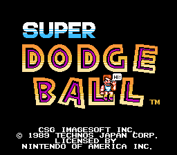   SUPER DODGE BALL